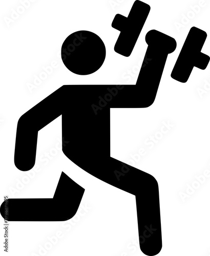 Fitness, Health, Workout, Gym Icon