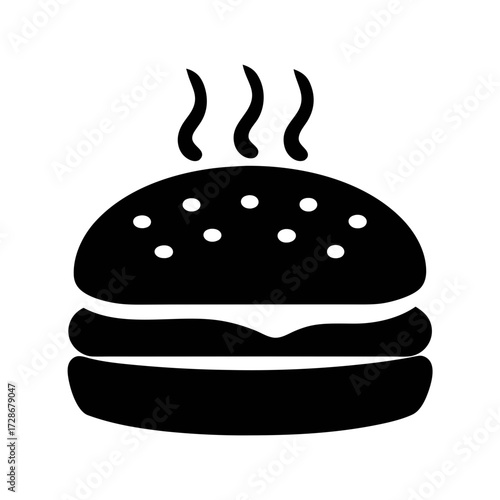 Delicious cheeseburger vector illustration for fast food restaurant menu and burger lovers design needs