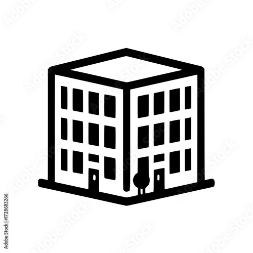 Icono de Edificio, Construcción, Arquitectura