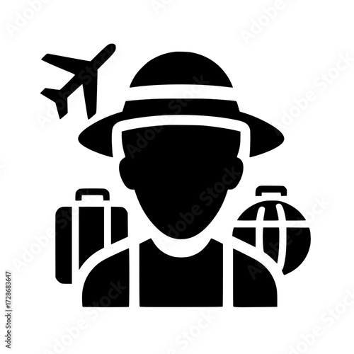 Travel, International, Vacation, Holiday Icon
