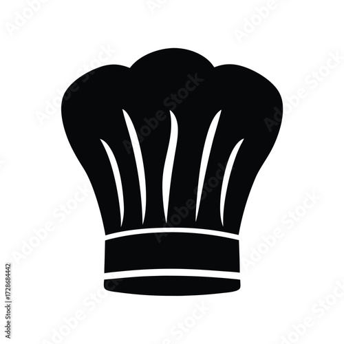 Chef hat vector illustration for culinary arts cooking chef uniform restaurant kitchen baker apparel