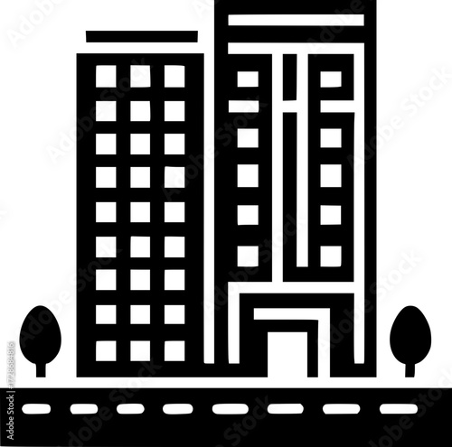 Apartment, Office, Real Estate, Property Icon