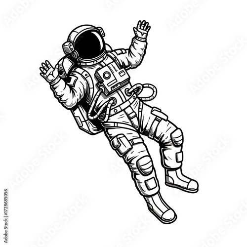 An Astronaut in Space