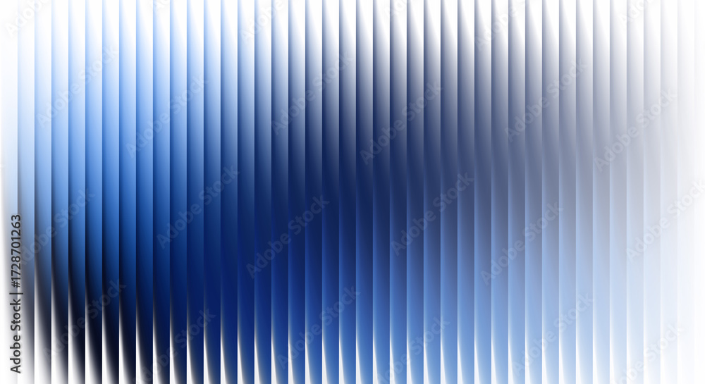 Fototapeta premium Abstract textured background with blue and white vertical lines and subtle color gradient effect