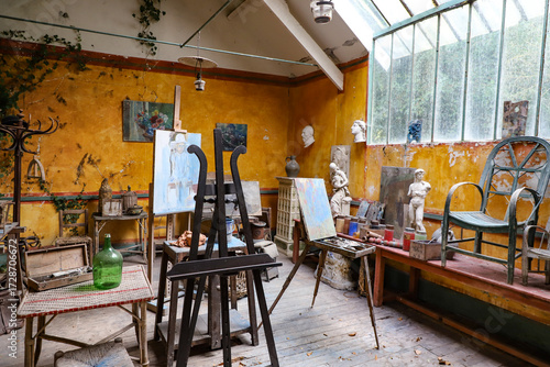 atelier de peinre, Giverny