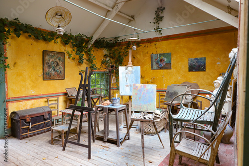 atelier de peinre, Giverny