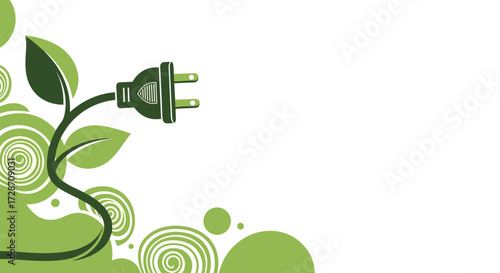 Exploring the connection between nature and power generation with innovative green energy solutions.