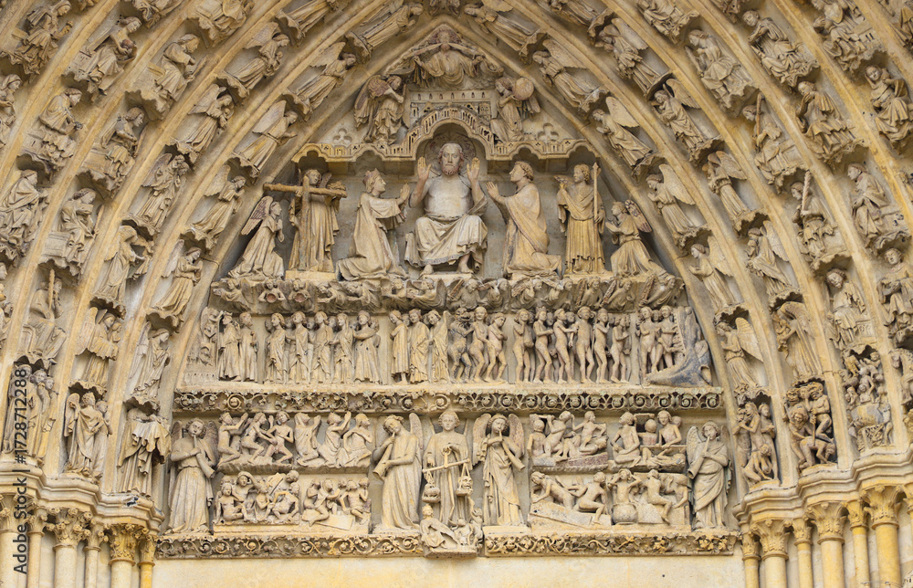 Obraz premium cathédrale d'Amiens