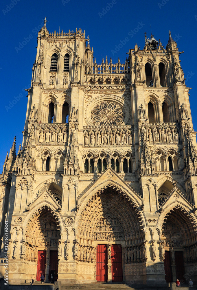 Fototapeta premium cathédrale d'Amiens