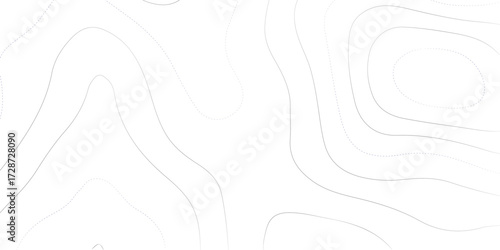 Vector art of abstract topographic contour map, showcasing the beauty of elevation changes and terrain variations, perfect for geographical studies and artistic representations