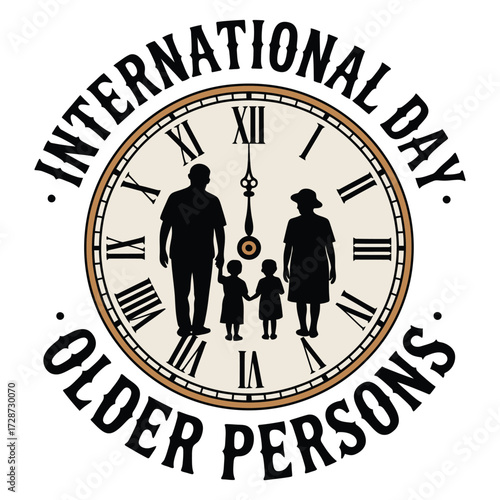 International Older Persons Day: Generational Family Time Emblem