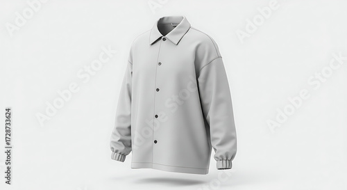 Wallpaper Mural Smart wearable jacket mockup, futuristic style, front and back view, isolated on transparent background Torontodigital.ca