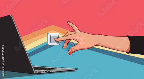 Pressing the button: Digital transformation and online actions using technology
