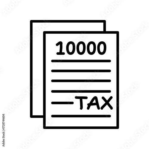 Tax Document Icon