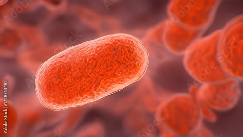 Visualization of Bacteria Colony Growth and Multiplication in a Microscopic Environment