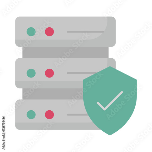 Data protection, Vector Icon which can easily modify or edit