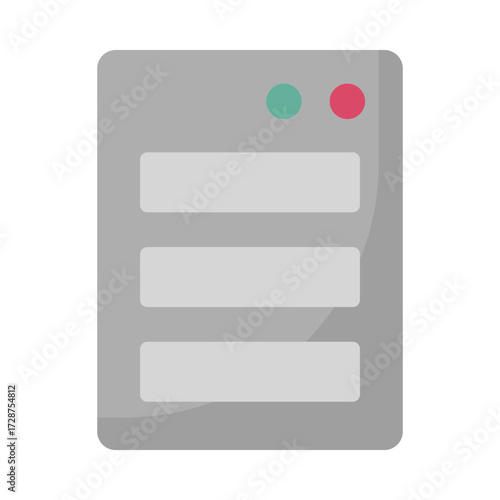 Web interface Vector Icon which can easily modify or edit