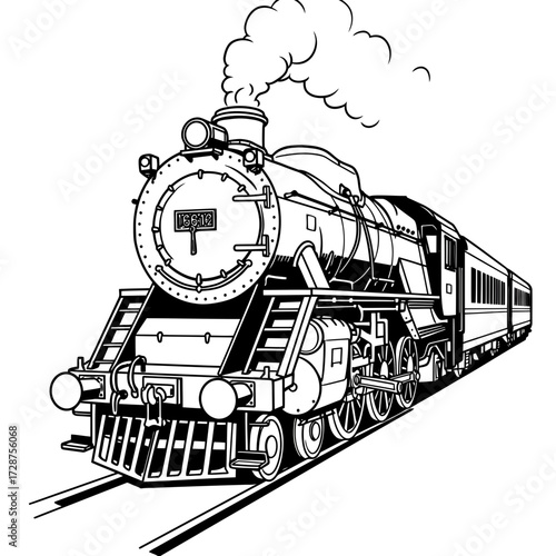 Classic Steam Train