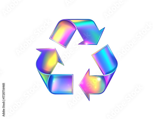 Holographic recycling symbol (2)