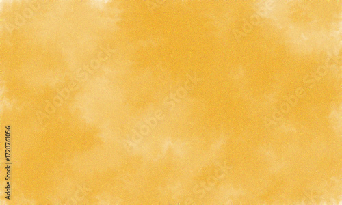 Golden Watercolor Background Abstract Yellow Texture Soft Paint Artistic Surface Warm Blend Light Design Fluid Pattern Calm Style Creative Layered Visual Glow.