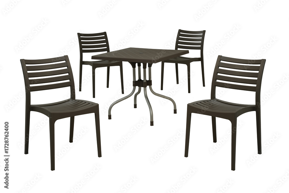 Fototapeta premium chairs and table
