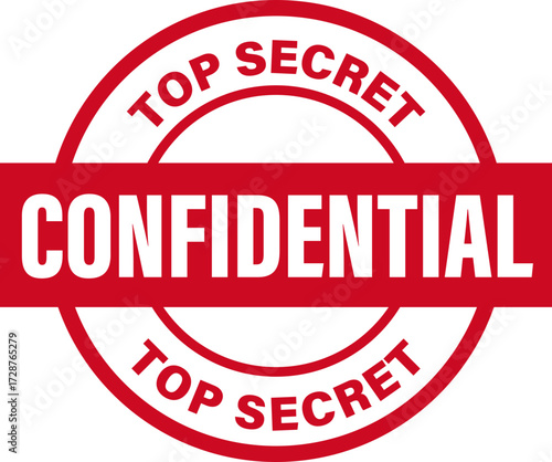 社外秘・極秘・マル秘のアイコンマーク confidential  SECRET3