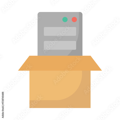 Data base backup Vector Icon which can easily modify or edit