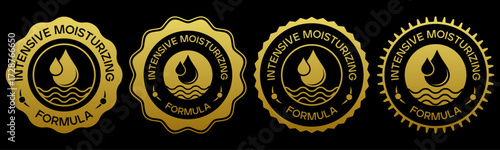 Gold Intensive Moisturizing Formula Emblem Design