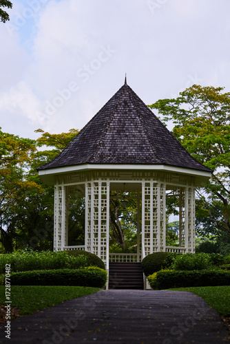 gazebo in the park