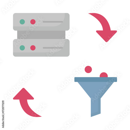File storage Vector Icon which can easily modify or edit