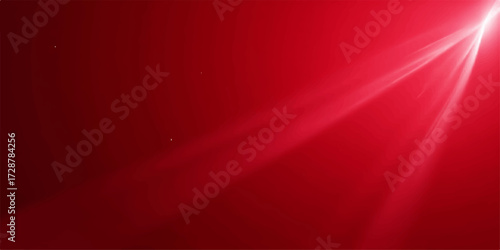 Flowing red velvet curtains with a soft, silky texture and elegant waves create a vibrant stage backdrop
