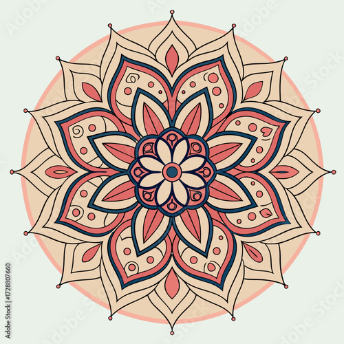 Mandala-Like Structures. Complex radial symmetry inspired by mandalas offering spiritual connections via pattern repetition.