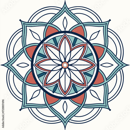 Mandala-Like Structures. Complex radial symmetry inspired by mandalas offering spiritual connections via pattern repetition.