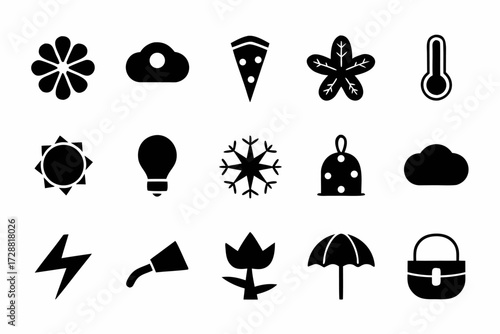 Collection of miscellaneous icons