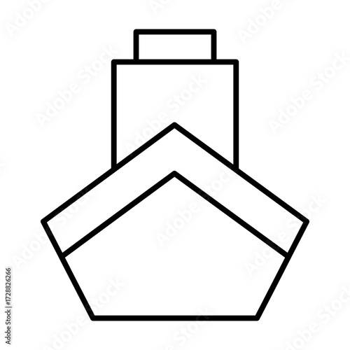 yatch line icon