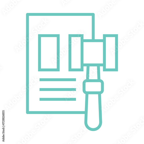 BusinessLaw icon design