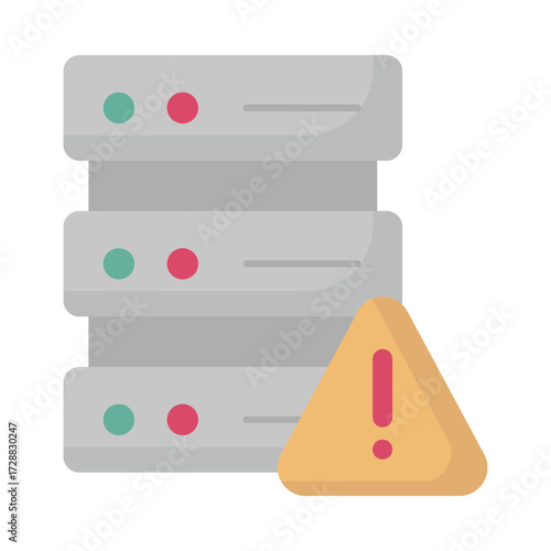 Data corruption Vector Icon which can easily modify or edit