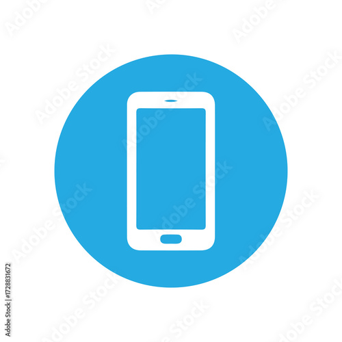 mobile phone icon vector