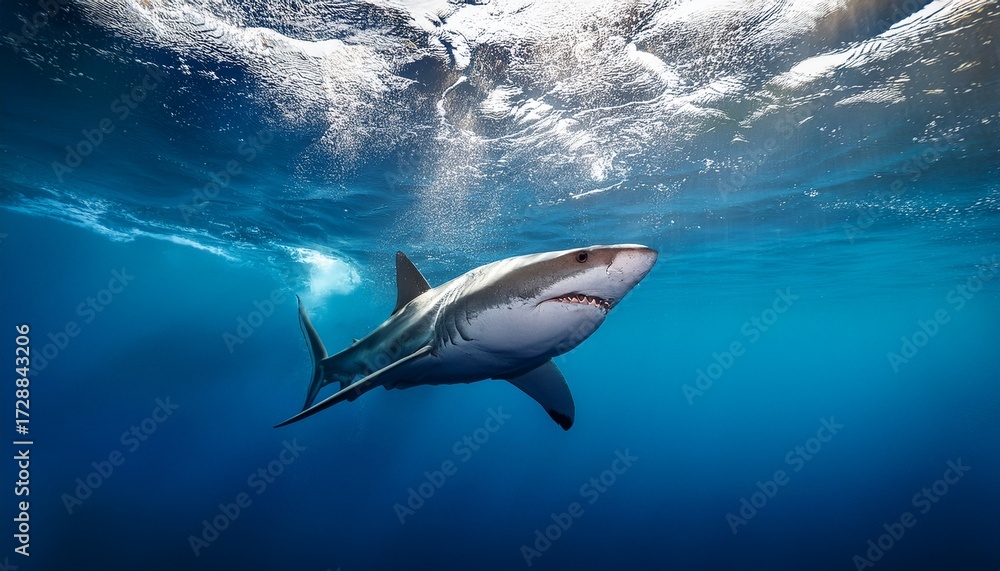 Fototapeta premium great white shark