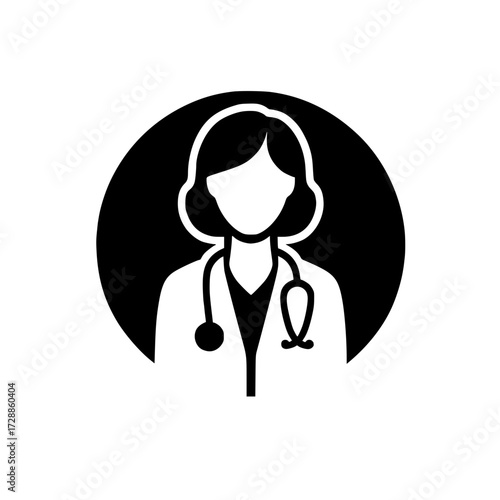Icono de Consulta Médica, Doctor y Paciente