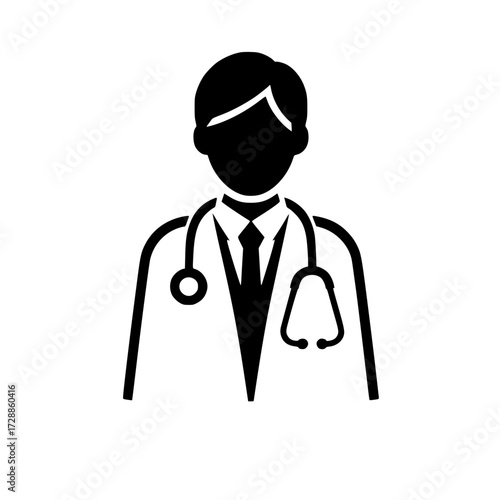 Icono de Consulta Médica, Doctor y Paciente