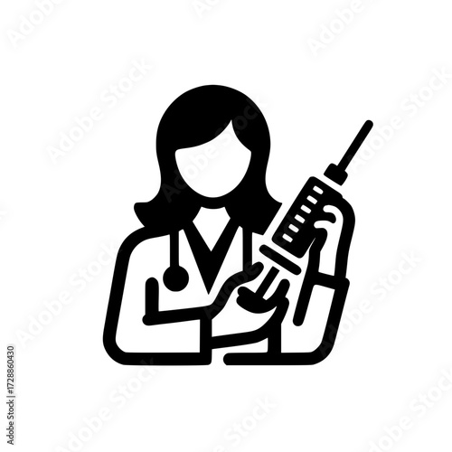 Icono de Consulta Médica, Doctor y Paciente