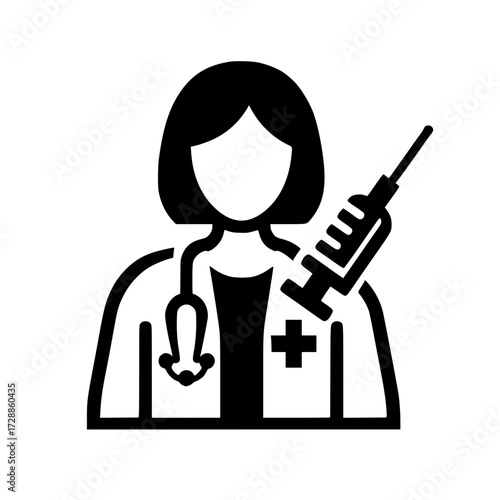 Icono de Consulta Médica, Doctor y Paciente