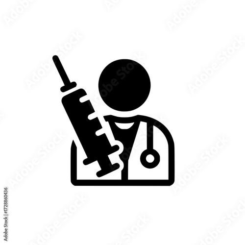 Icono de Consulta Médica, Doctor y Paciente