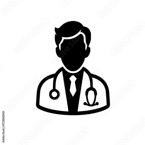 Icono de Consulta Médica, Doctor y Paciente