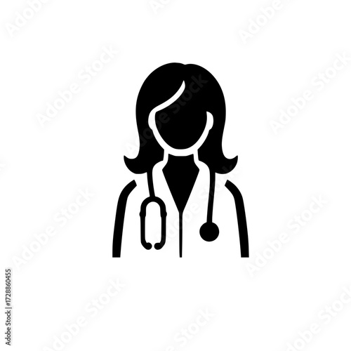 Icono de Consulta Médica, Doctor y Paciente