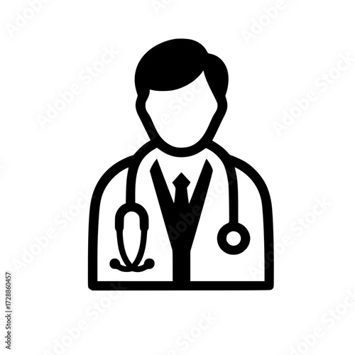 Icono de Consulta Médica, Doctor y Paciente