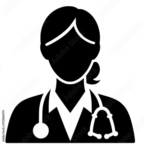 Icono de Consulta Médica, Doctor y Paciente
