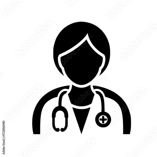 Icono de Consulta Médica, Doctor y Paciente