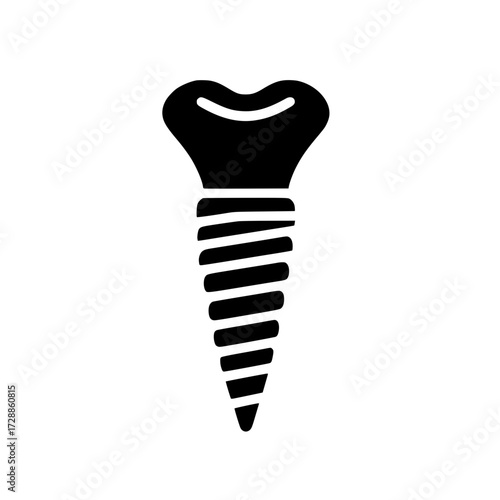 Dental Implant, Tooth, Dentistry Icon